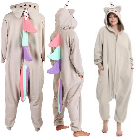 Pusheen Other - Pusheen Pusheenicorn Union Suit Kigurumi